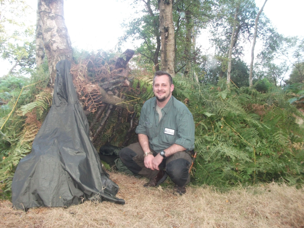 james and his shelter